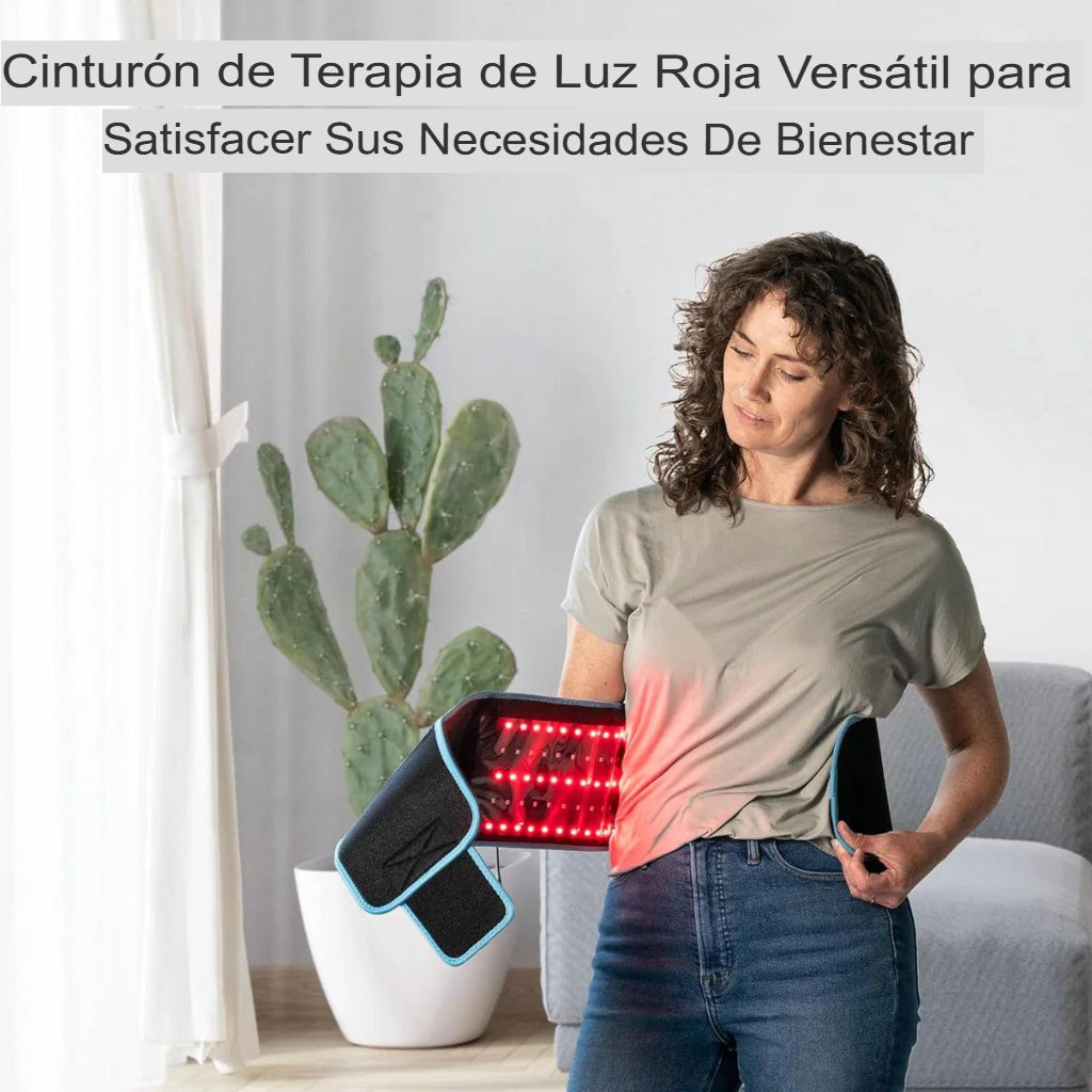 LifeBeam365™ - Cinturón de Terapia de Luz Roja Infrarroja