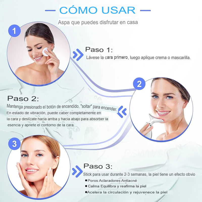 GlowSkin Pro - Dispositivo de Belleza Facial 5 em 1