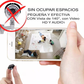 Mini Cámara Safe Vision Bluetooth - Wifi (Ultra HD 4K)